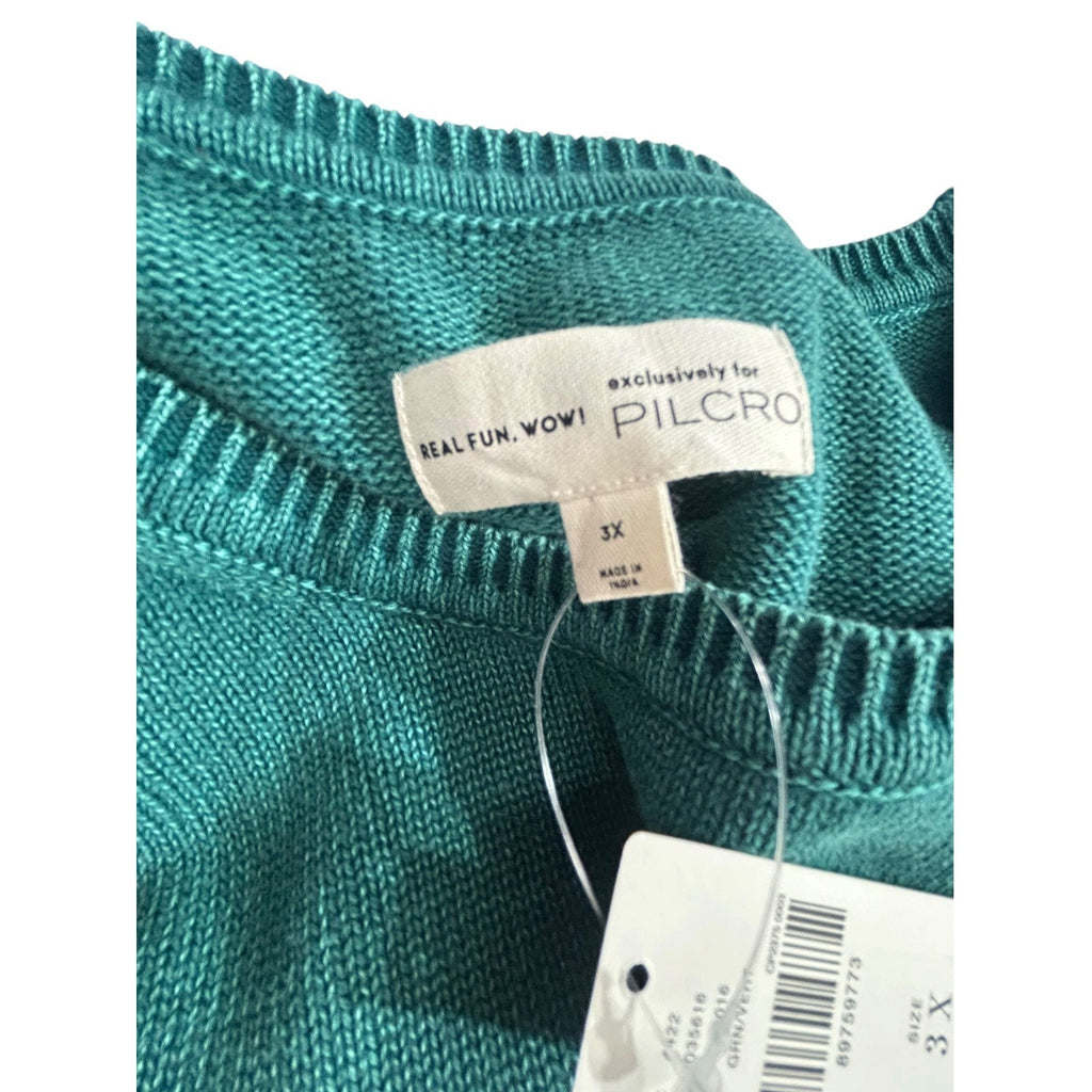 Pilcro Anthro Rise with the Sun moon Graphic Knit Muscle Tee 3X NEW 100% cotton