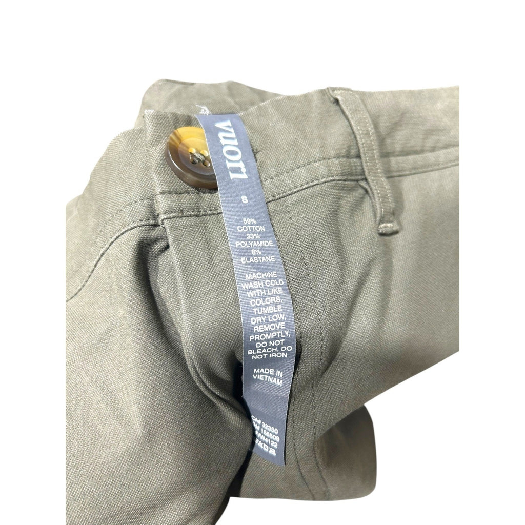 NWT Vuori Getaway Performance Pants in Dark Oregano Green Wide Leg Size S