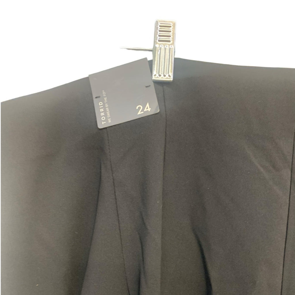 NWT Torrid Wide Leg Sharkskin HR Retro Chic Nautical Pant  SZ 24