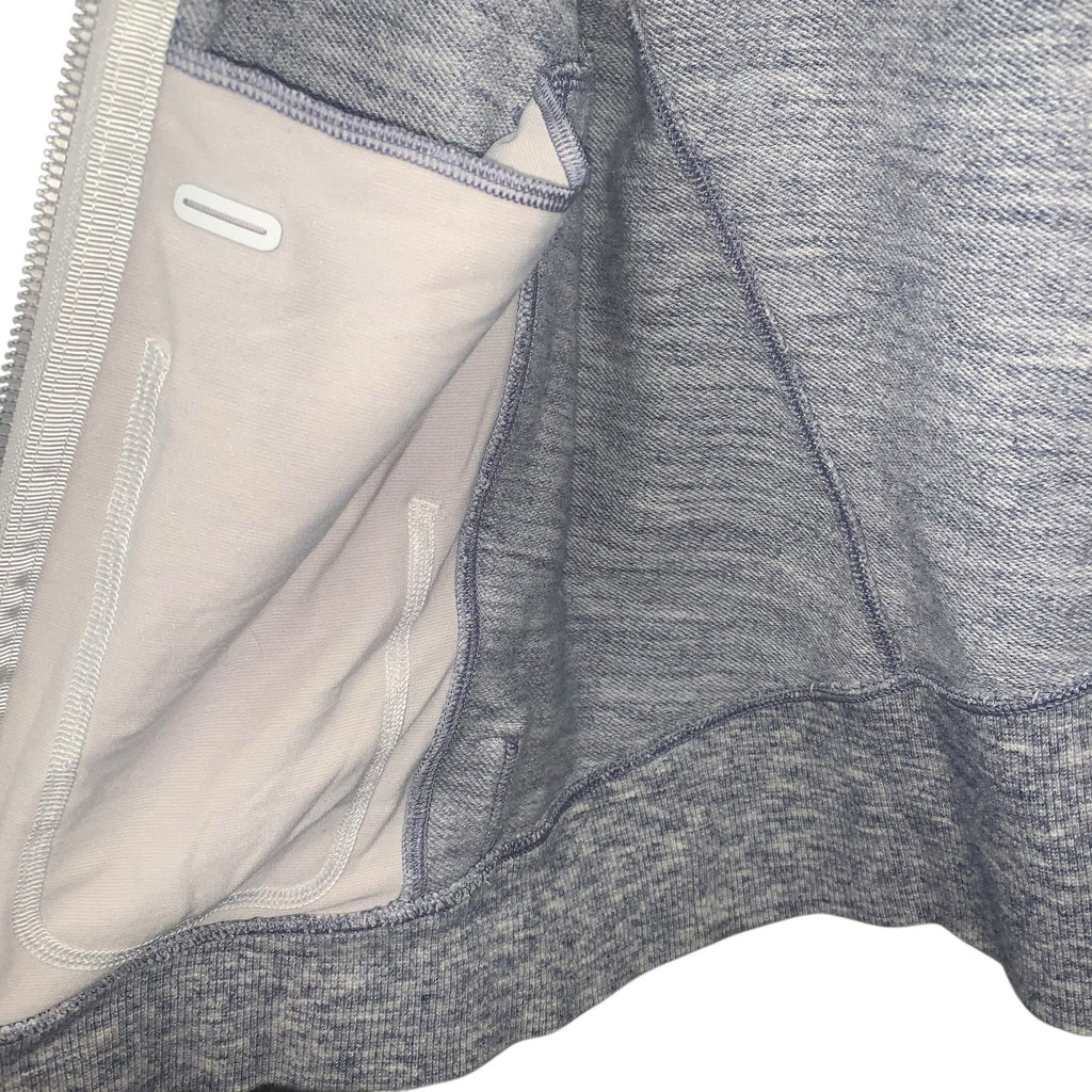 Lululemon Cool & Collected Jacket Heathered Space Dyed Nimbus sz 8
