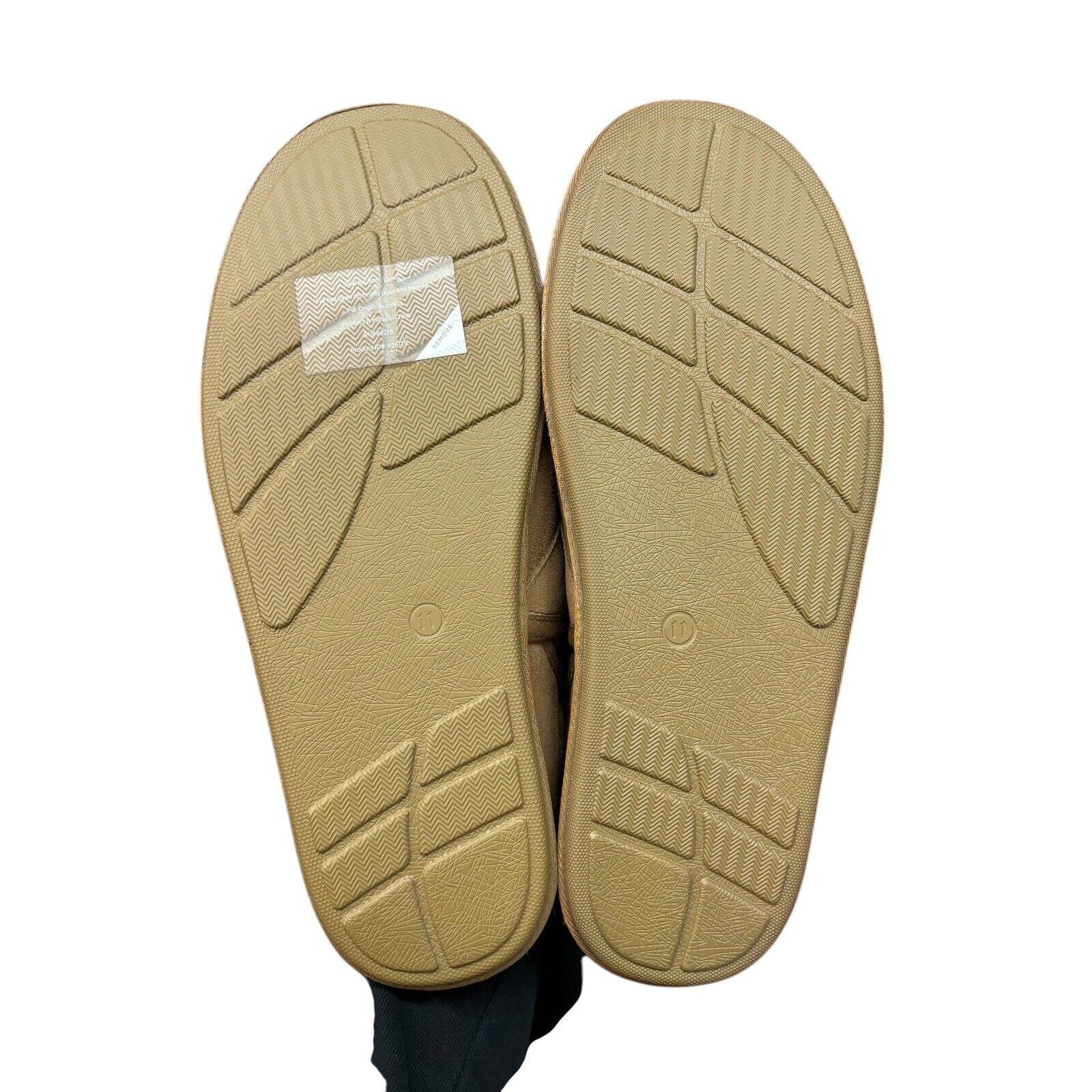 Ugg Australia Leisure Slip On Brown Lined Slippers Shoes Casual Mens Sz 11