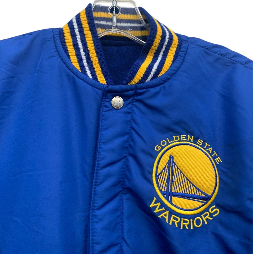 Golden State Warriors JH Design Reversible Wool Logo Jacket sz 5/6