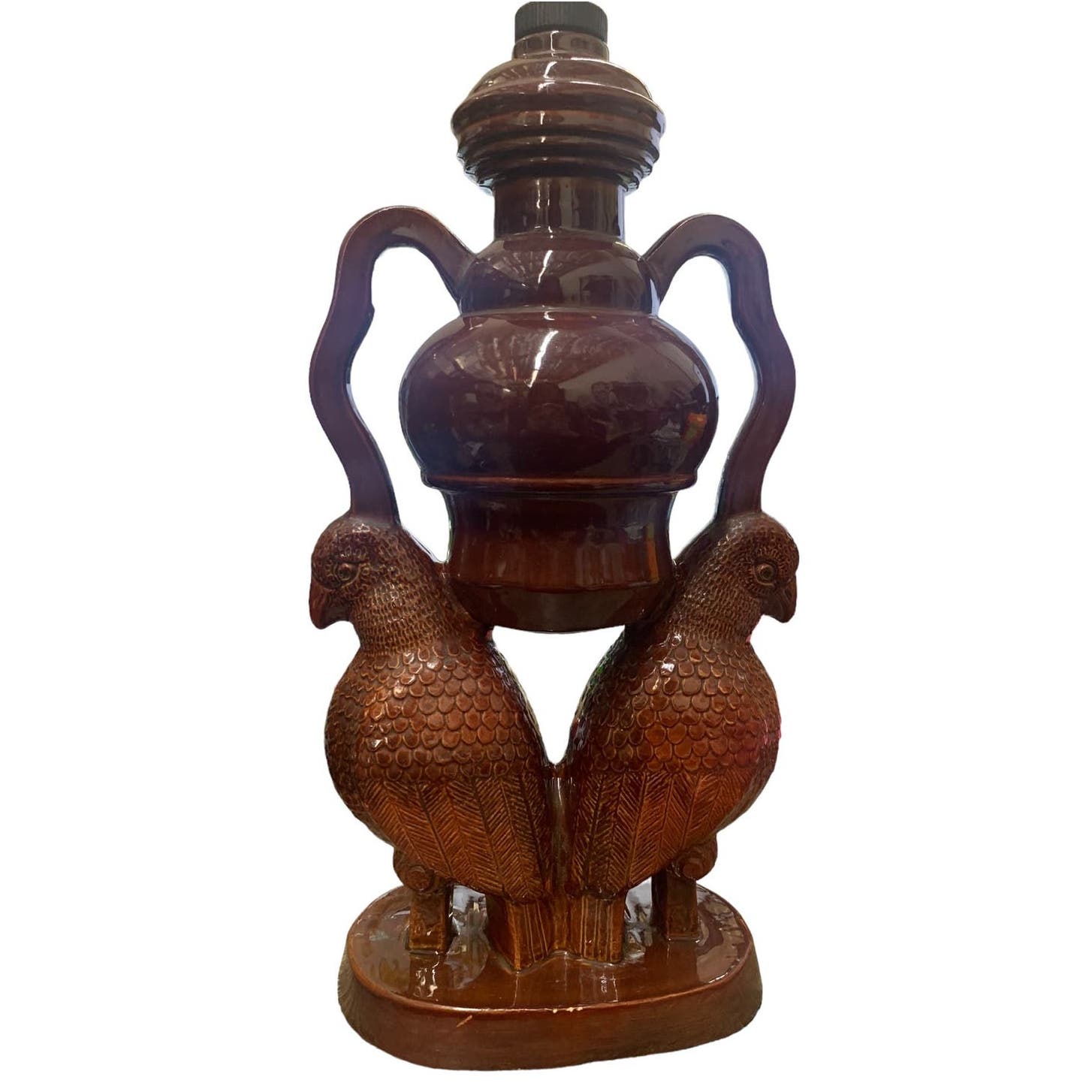 Vintage Wine Decanter Ceramic Authentic Cameo 1968 Series