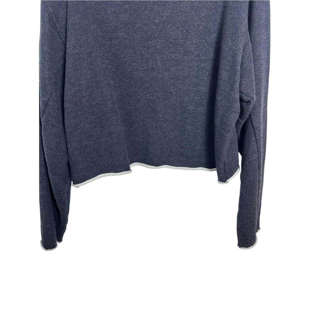 MOTHER The Cut Bubble Cropped Sweatshirt Coming In From The Cold XS grunge Edge