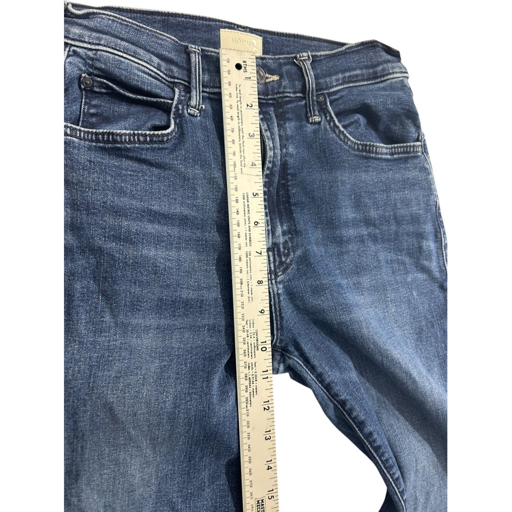 Mother The Kick It Jeans I Put A Spell On You High Rise Straight Leg Denim 26