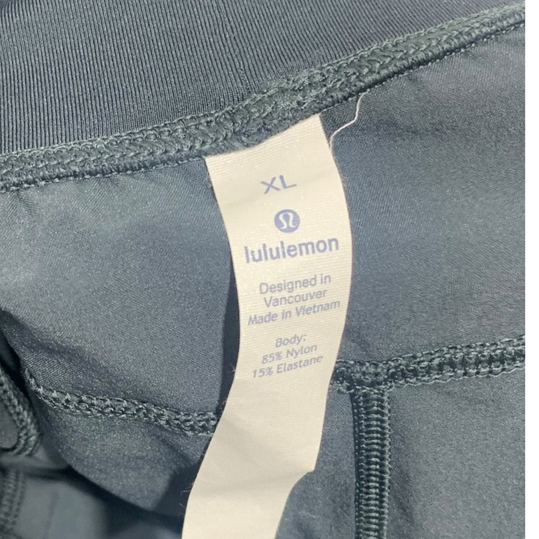 Lululemon In Mind Short 9" SZ XL Obsidian Athletic Shorts
