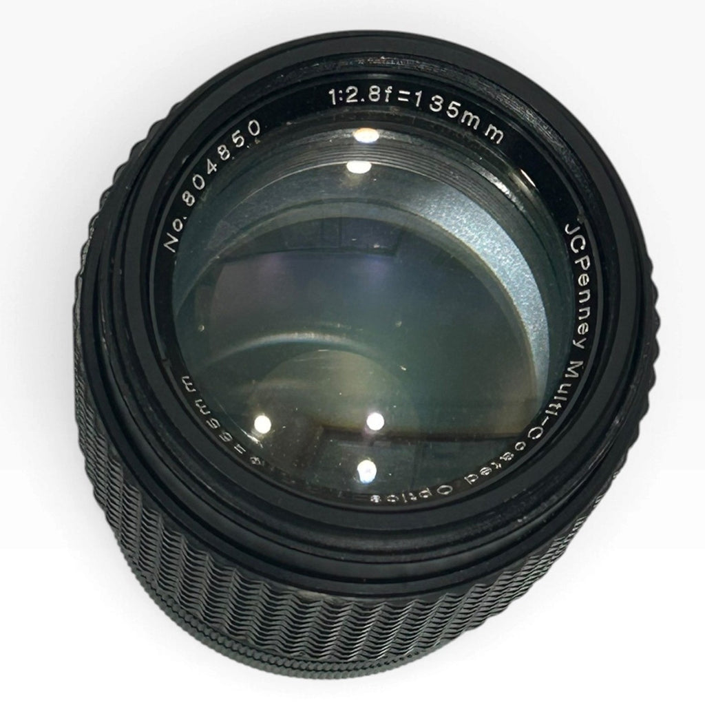 JC Penney 135mm f2.8 Multi-Coated Manual Focus Prime Lens for Pentax