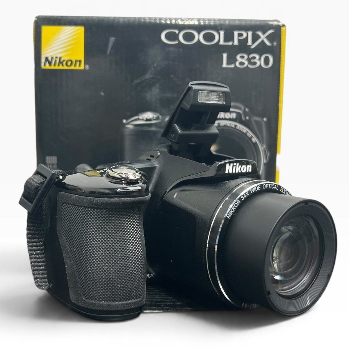Tested Nikon Coolpix L830 Digital Camera 16.0MP 34x Optical ZoomFull HD 1080p