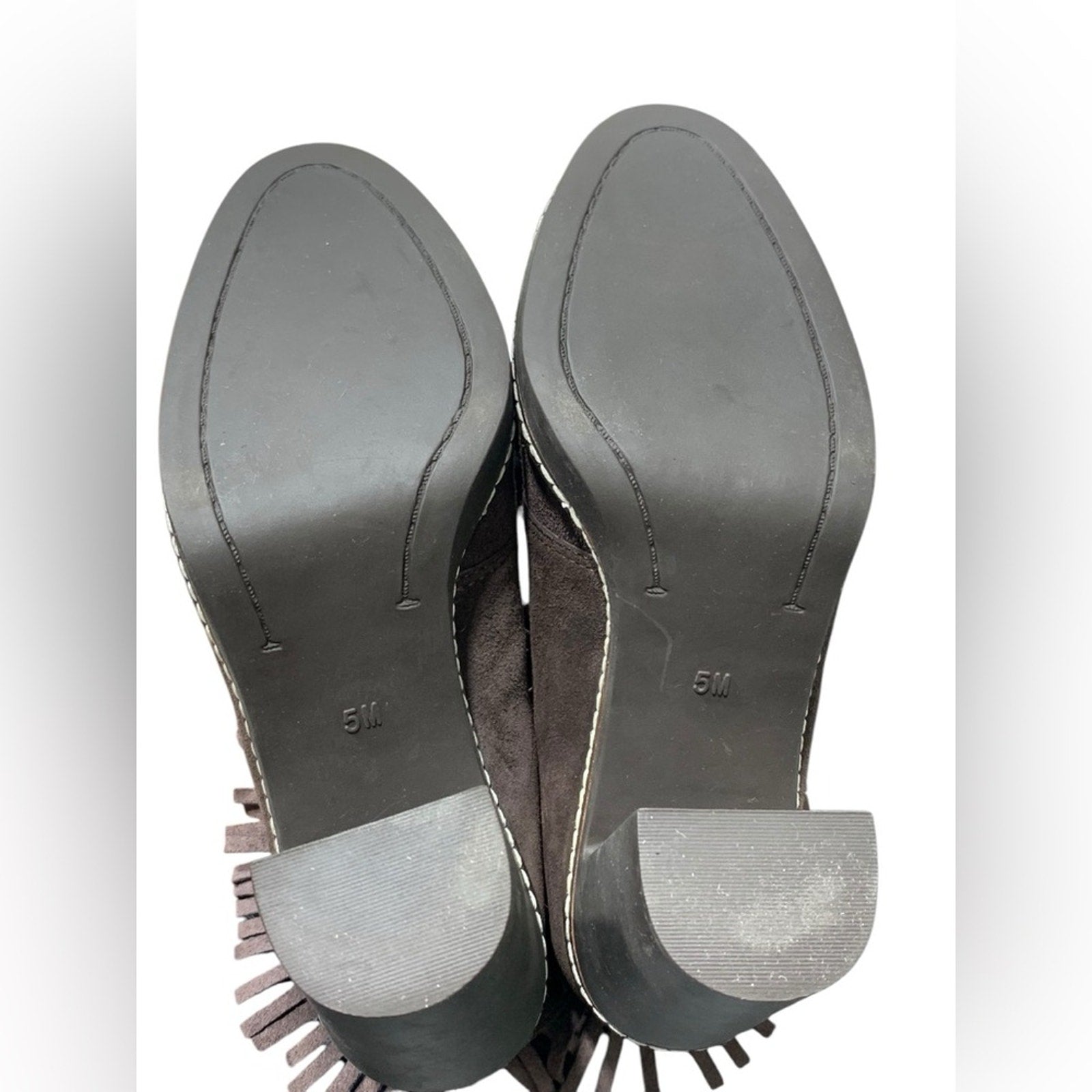 Tory Burch Fringe Ankle Boots SZ 5 M
