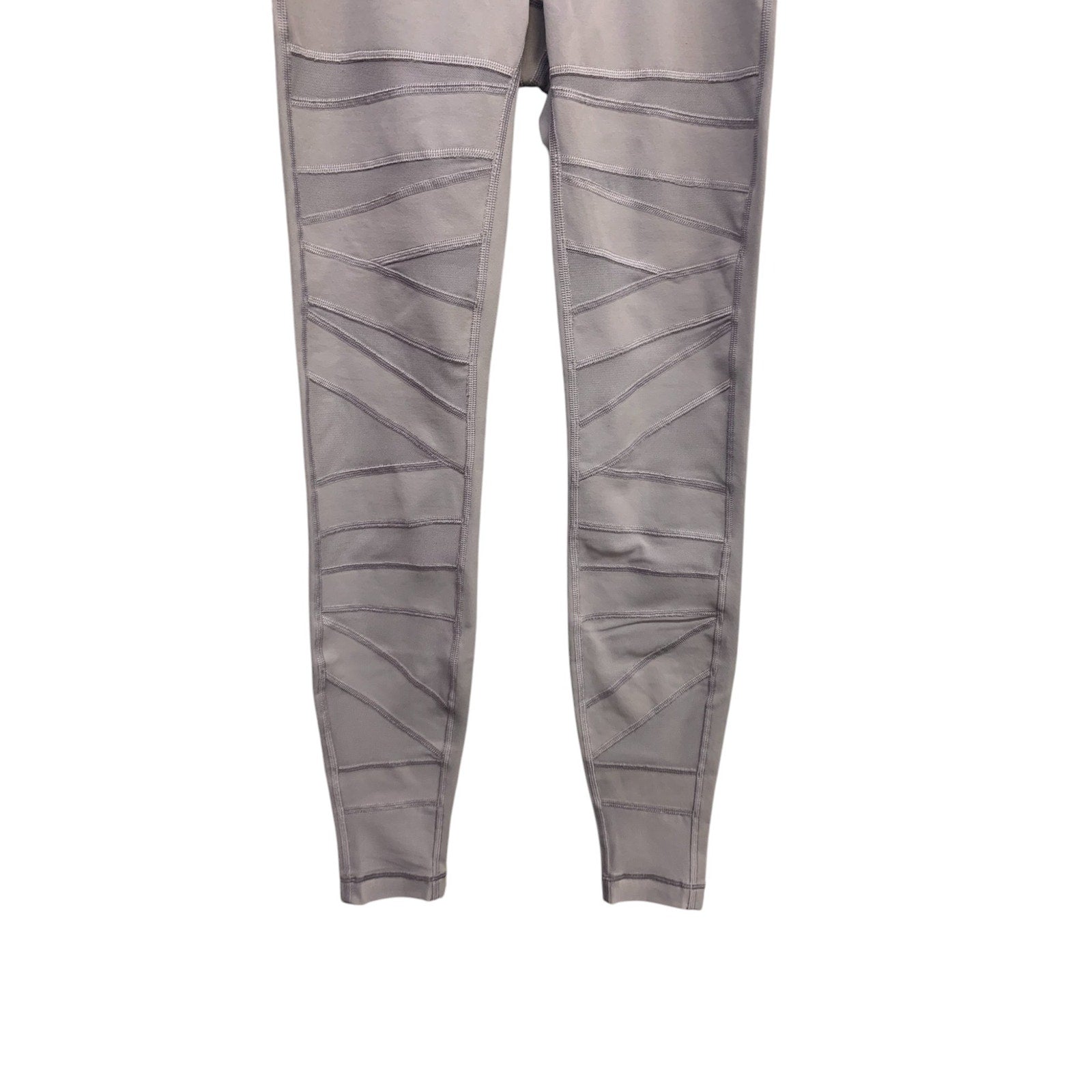 Lululemon Wunder Under Pant (High-Rise) *Tech Mesh 28" sz 4 Dark Chrome