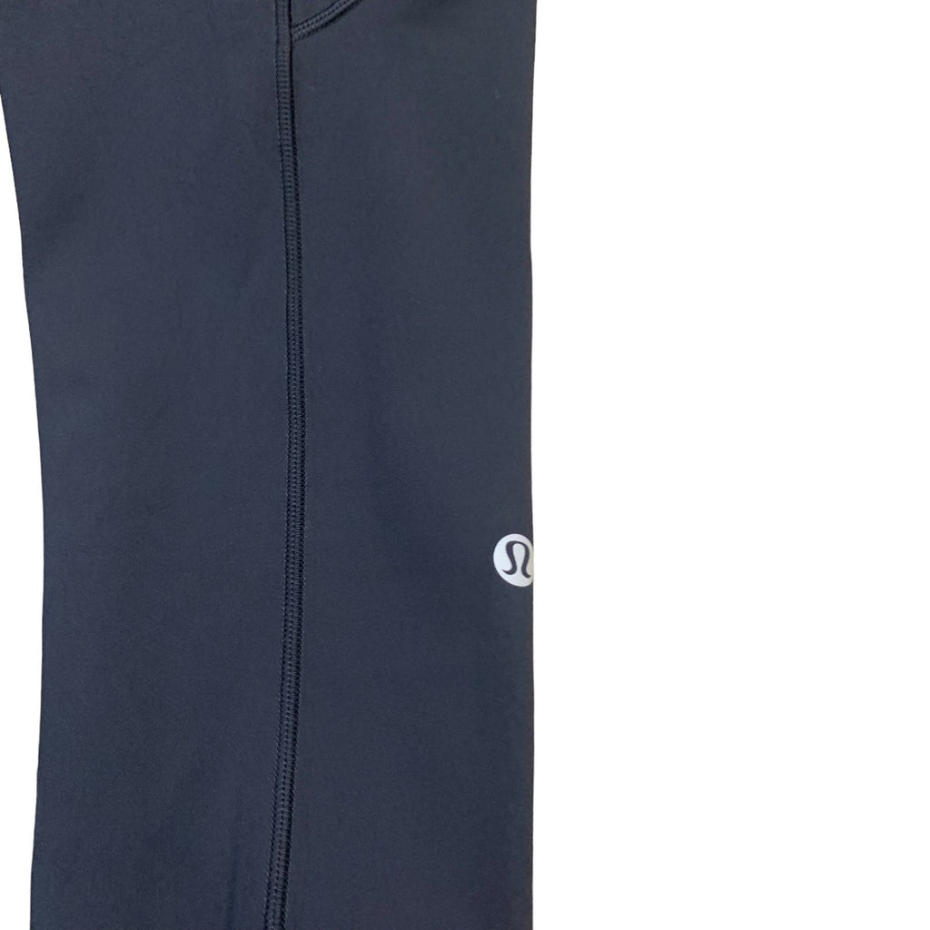 Lululemon Fast and Free High-Rise Crop II 23" *Non-Reflective sz 6 Black