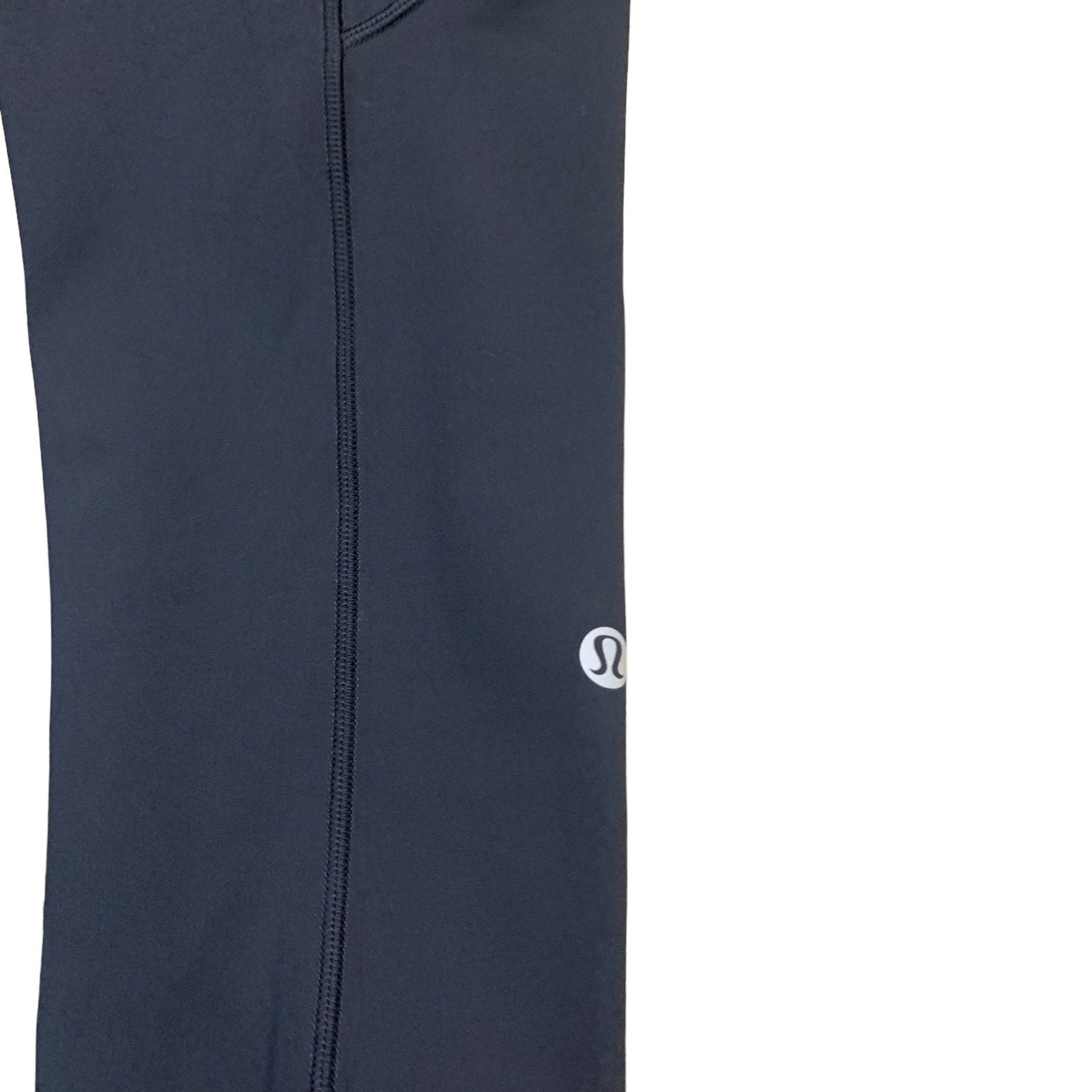 Lululemon Fast and Free High-Rise Crop II 23" *Non-Reflective sz 6 Black