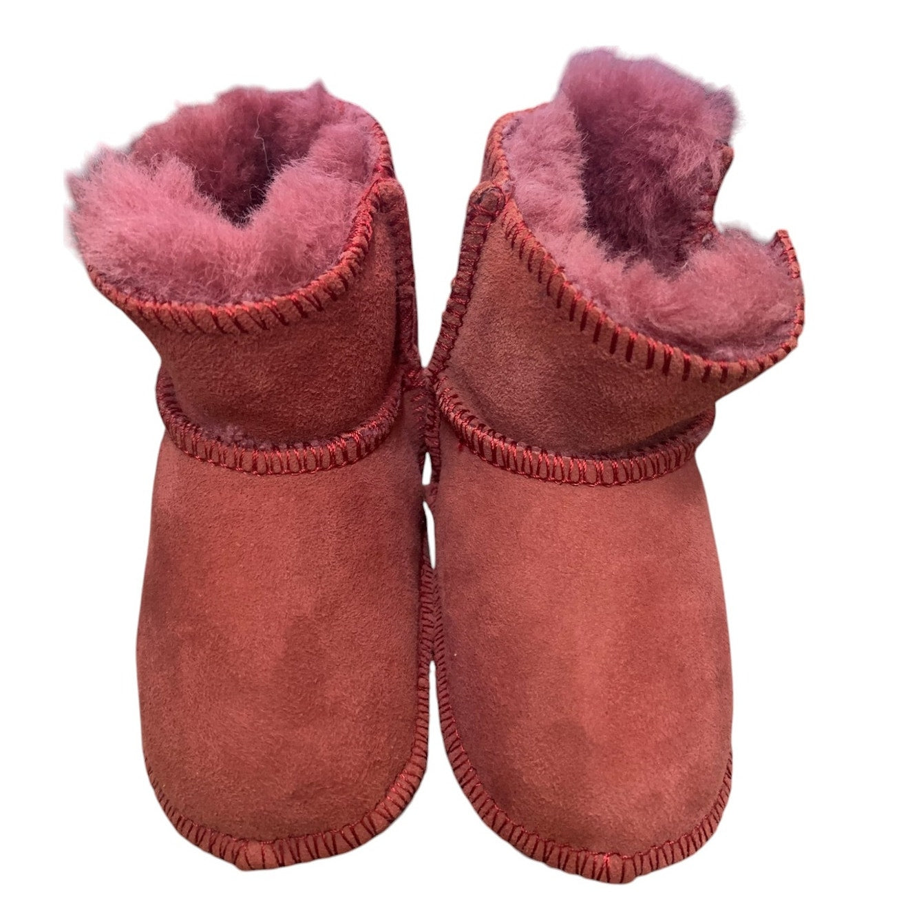 Ugg Baby Ugg Boots Velcro Premium Double Face sheepskin Leather