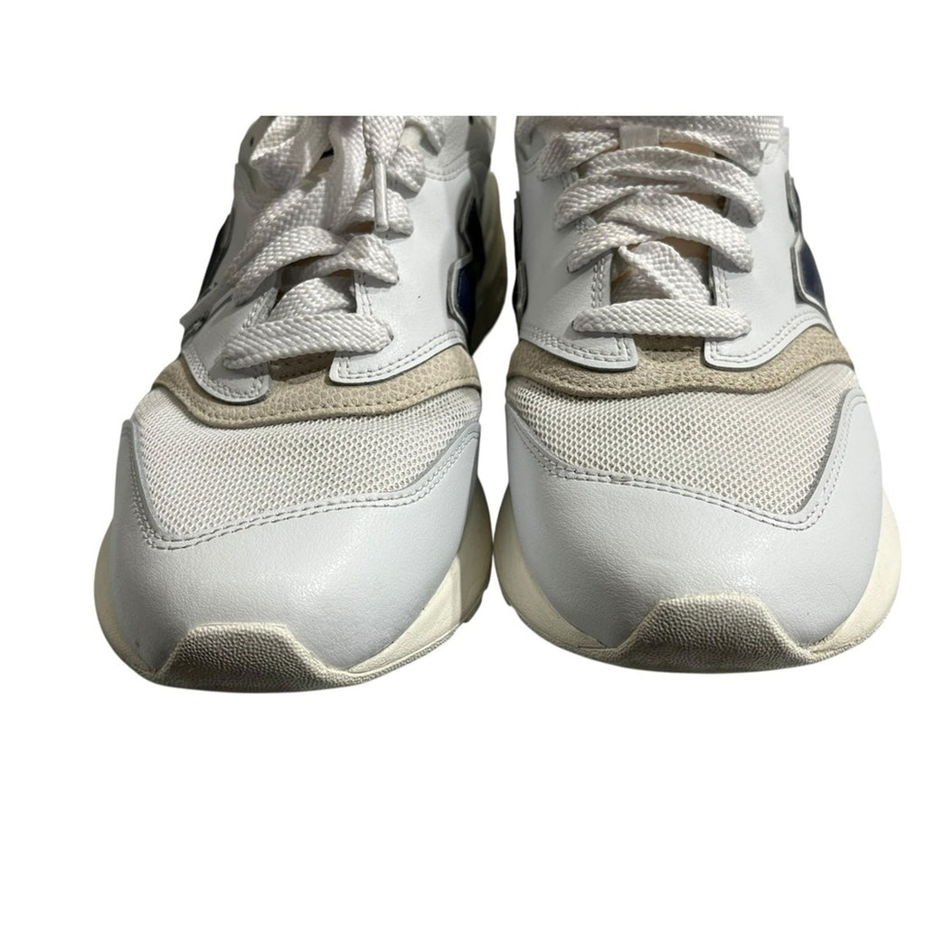 New Balance 997R Women's White Navy Beige Casual Lifestyle Sneakers Shoes 11
