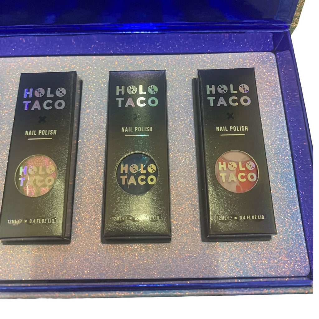 HOLO TACO Winter Shimmers Collection Complete with Polishes