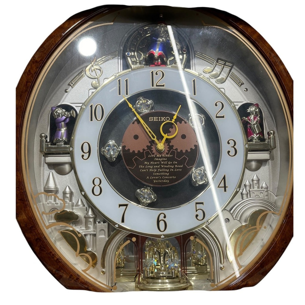 Seiko Melodies In Motion 2006 Collectors Edition Swarovski Crystal Clock NEW