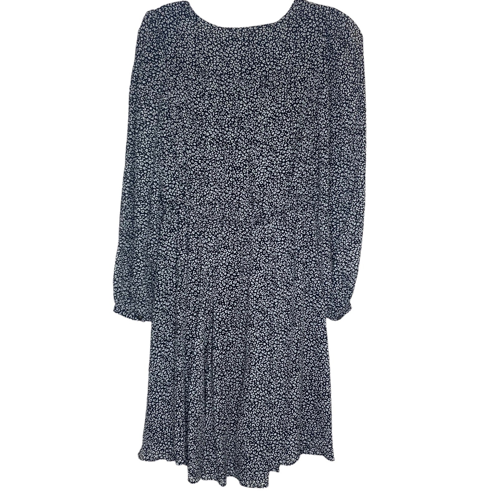 Maeve Faux Wrap Carolyn Animal Print Elastic Waist Boho Y2K