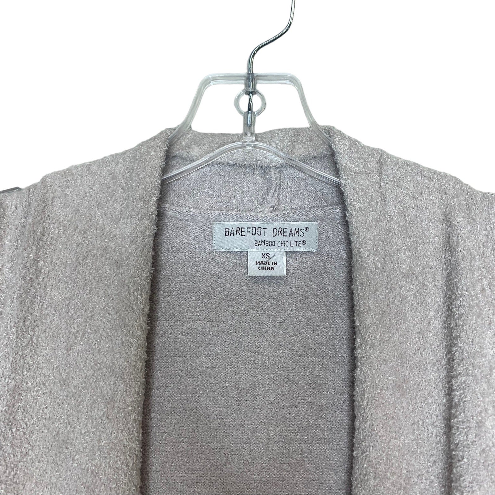 Barefoot Dreams Bamboo Chic Lite Knit SZ XS Cardigan Fall Staple