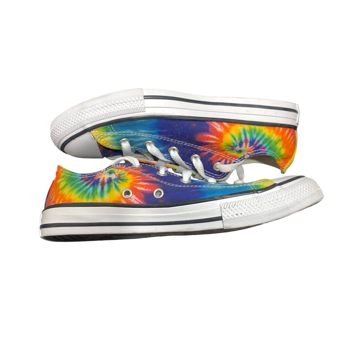 Converse Chuck Taylor All Star Low Tie Dye Multi Color Youth Sneakers 369279F 3Y