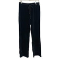 St. John Sport by Marie Gray Pinstripe Velour Sweatpants SZ S