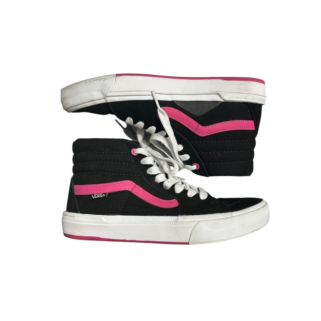 Vans Sk8-Hi BMX Black Pink High Top Sneakers Mens 6.5 Womens 8 emo skater casual