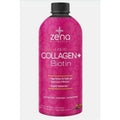 Zena Nutrition Liquid Collagen: Biotin 2500mg + 5000mcg Biotin, 90 Servings