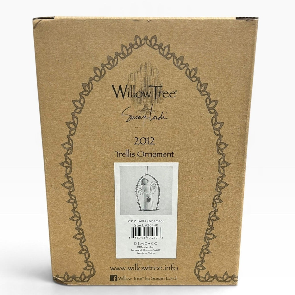 Willow Tree 2012 Trellis Ornament Susan Lordi DEMDACO Angel Figurine 26440