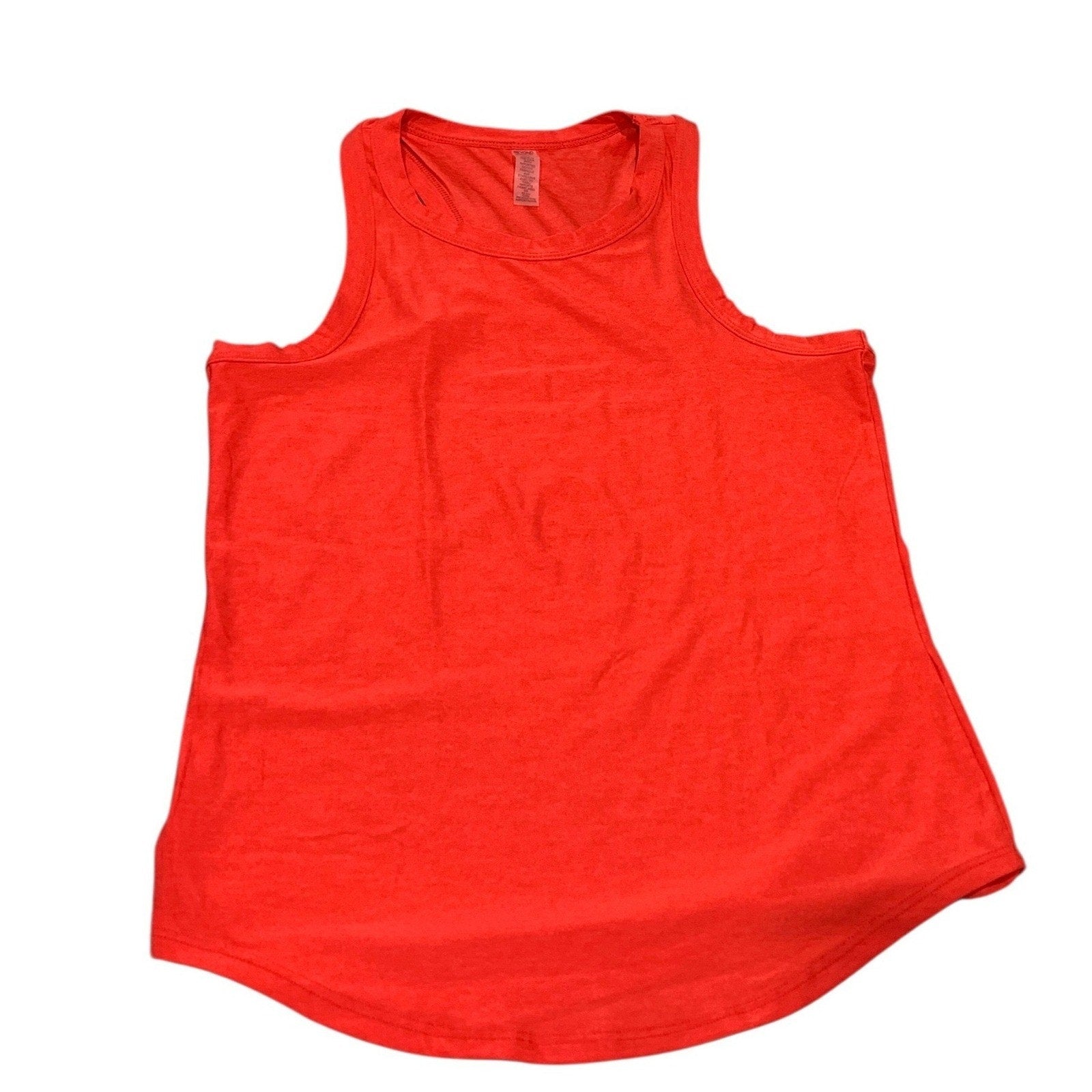 Beyond Yoga Featherweight Rebalance Tank Womens Red Orange Small S/P/P 2446
