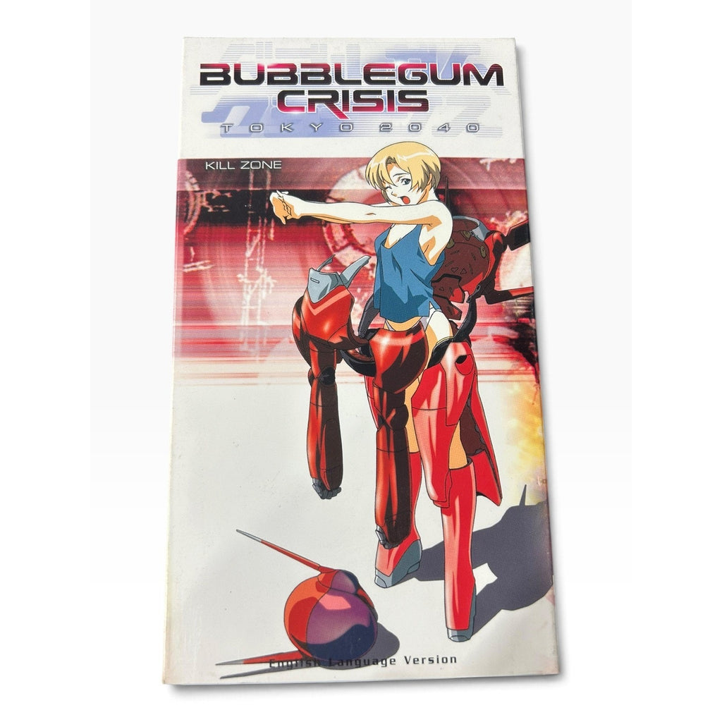 Bubblegum Crisis Tokyo 2040 VHS Set Vol 1-12 English Dubbed ADV Films Anime Rare