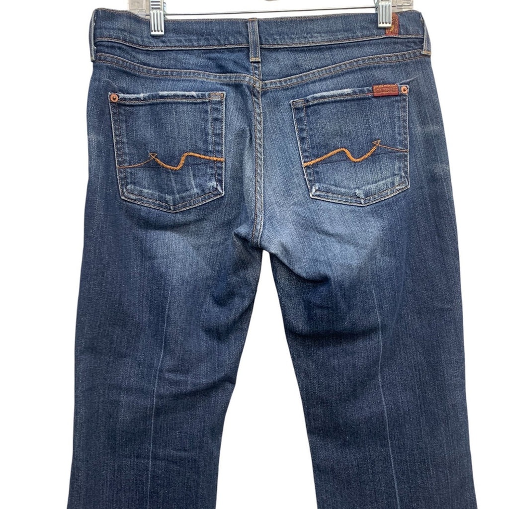 7 For All Man Kind Dark Wash Jeans SZ 30 CUT: 702011