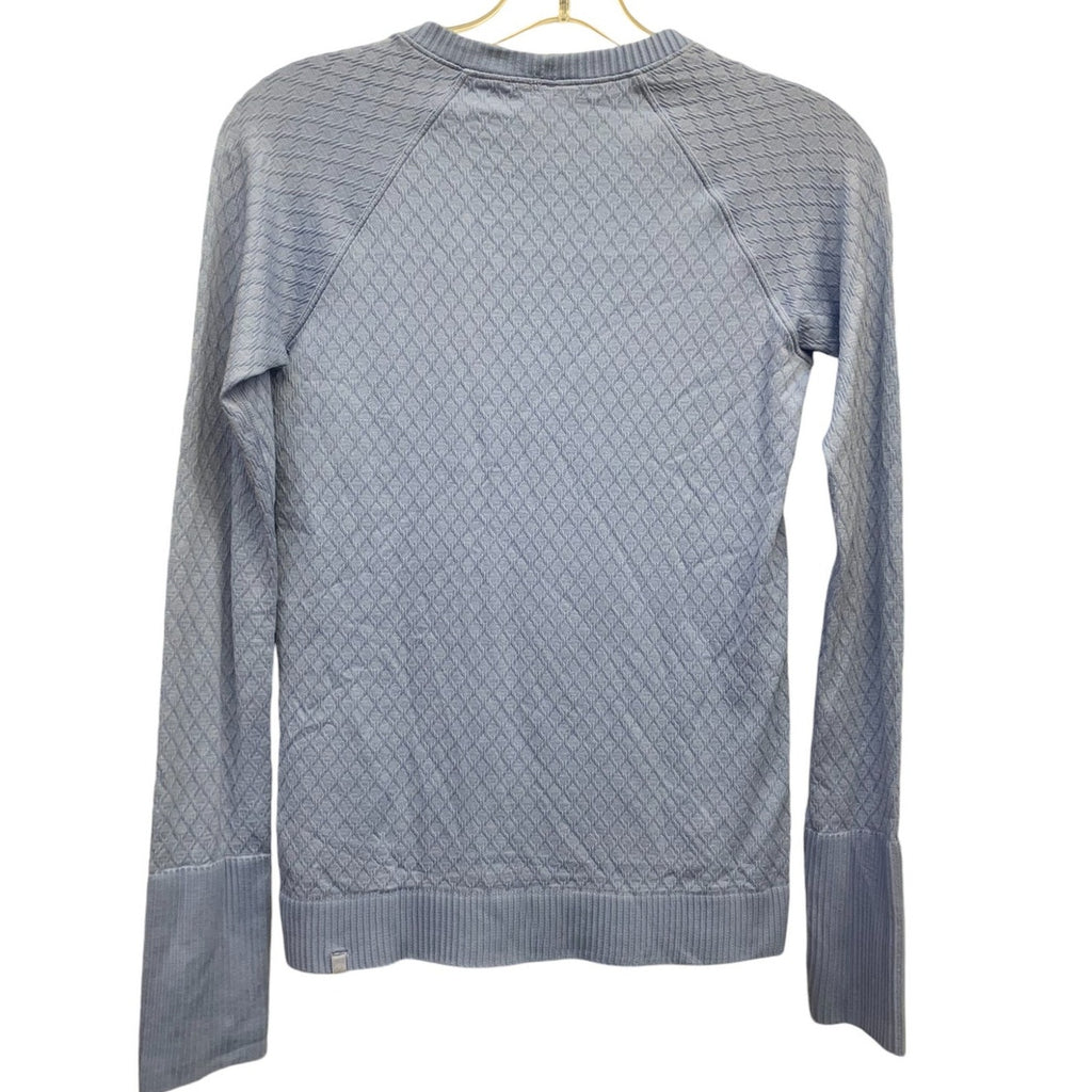 Lululemon Rest Less Pullover Iron Purple/White SZ 4