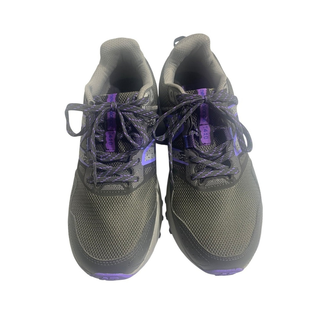 New Balance WT410LQ8 Women's Running Shoes Gray Purple Comfort Insert Size 9