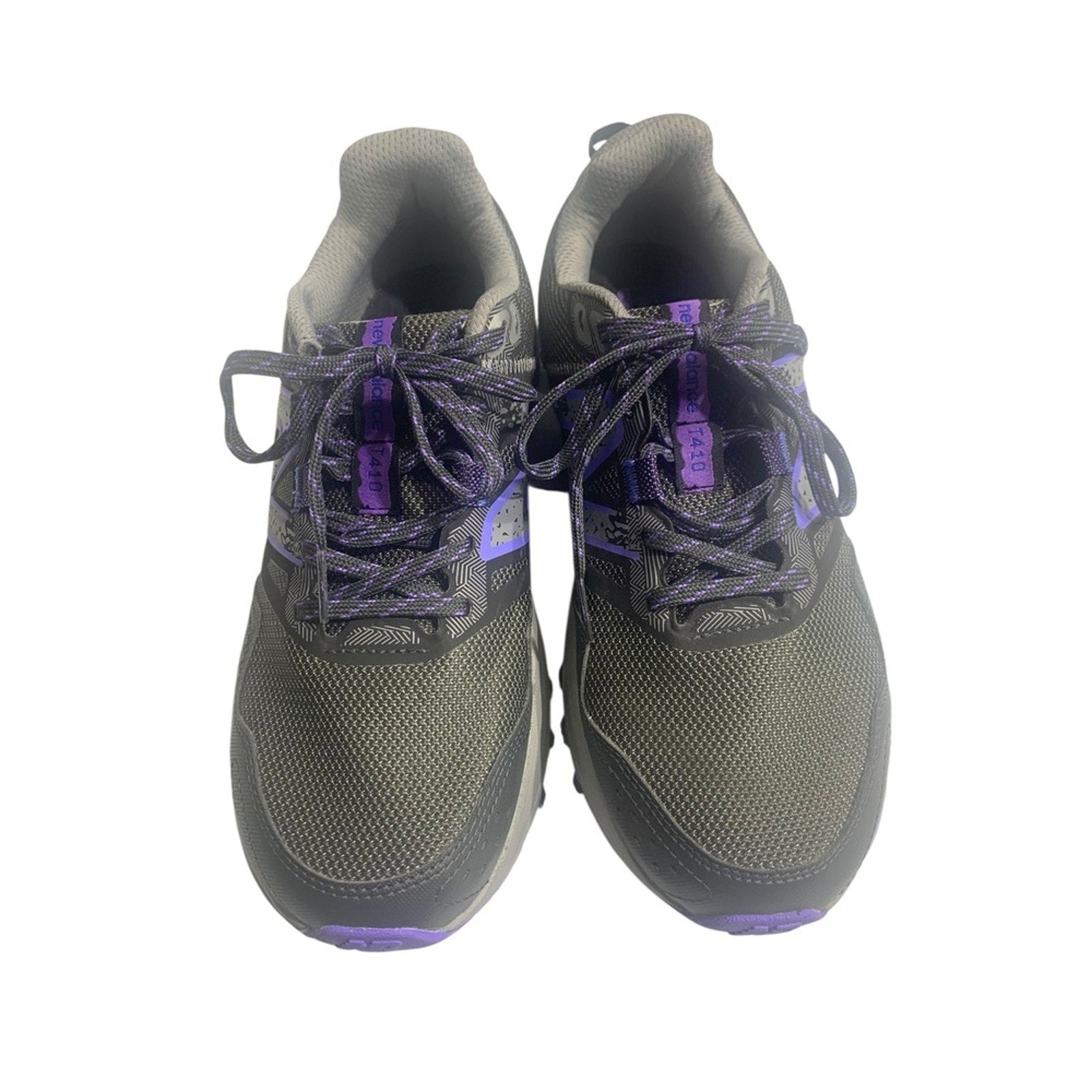 New Balance WT410LQ8 Women's Running Shoes Gray Purple Comfort Insert Size 9