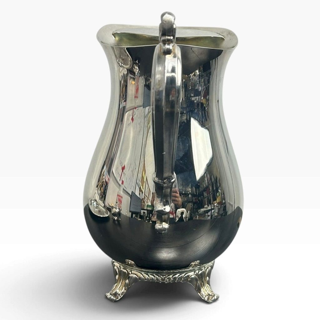 Wm Rogers Silver Plate High-end Service Set Pitcher Sugar Bowl Tray Victorian