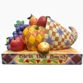 Jim Shore Heartwood Creek Bless This Bounty Cornucopia Figurine 116607 2004 Cute