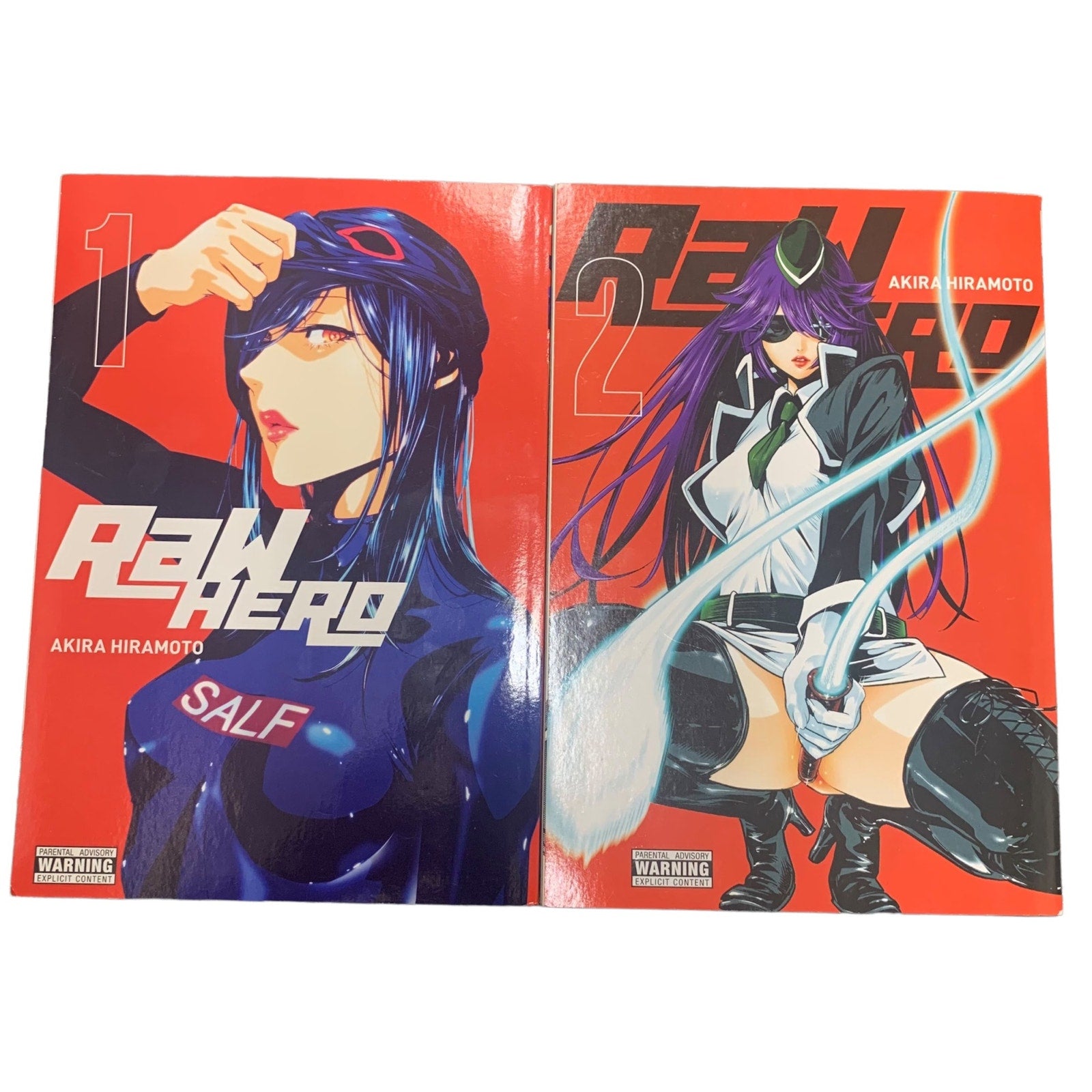 Raw Hero Vol. 1-2 Manga Akira Hiramoto English Yen Press