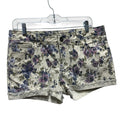 DL1961 Stella Shorts size 30 Katniss Floral Denim Ivory blue summer short