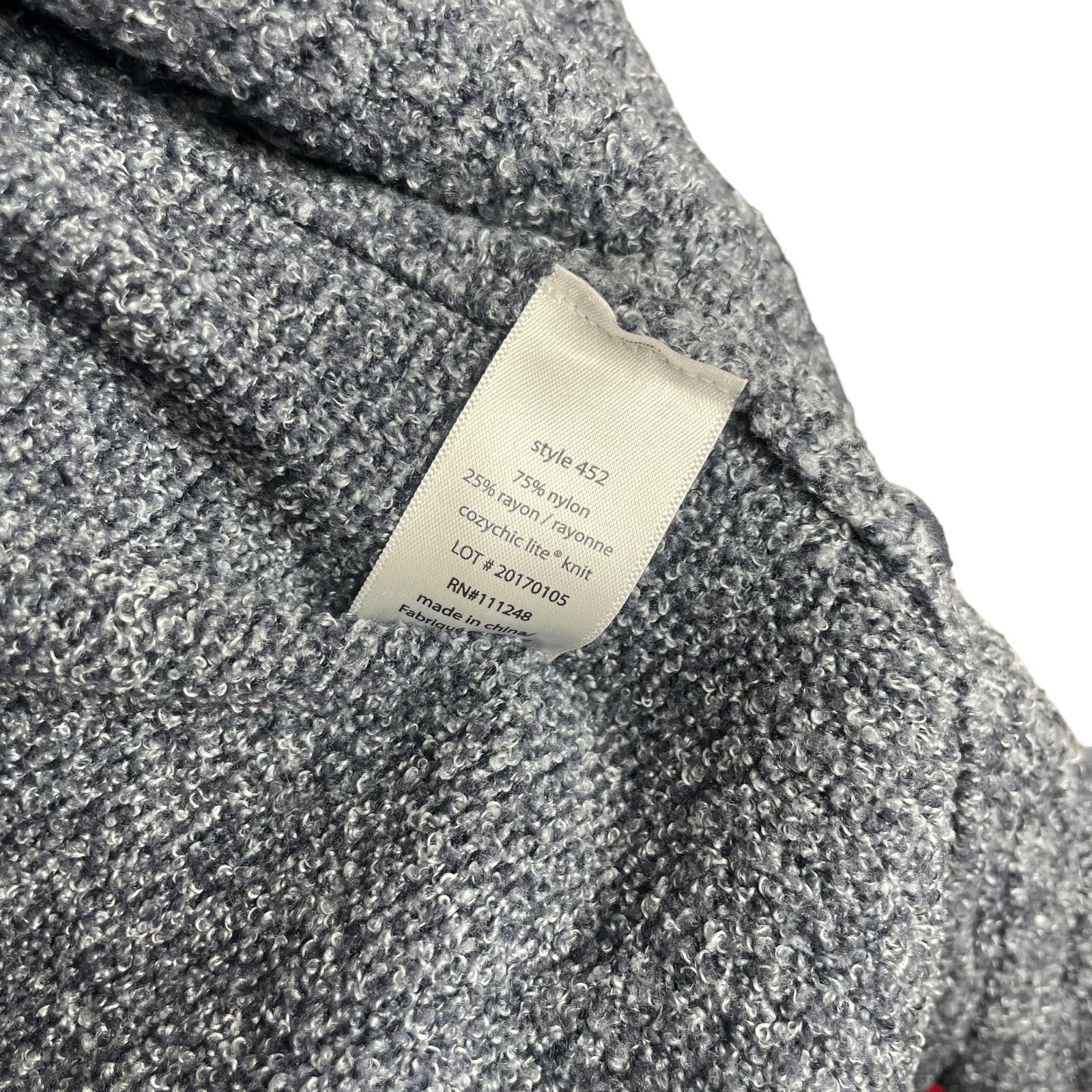 Barefoot Dreams Cardigan Blue-Grey SZ XS