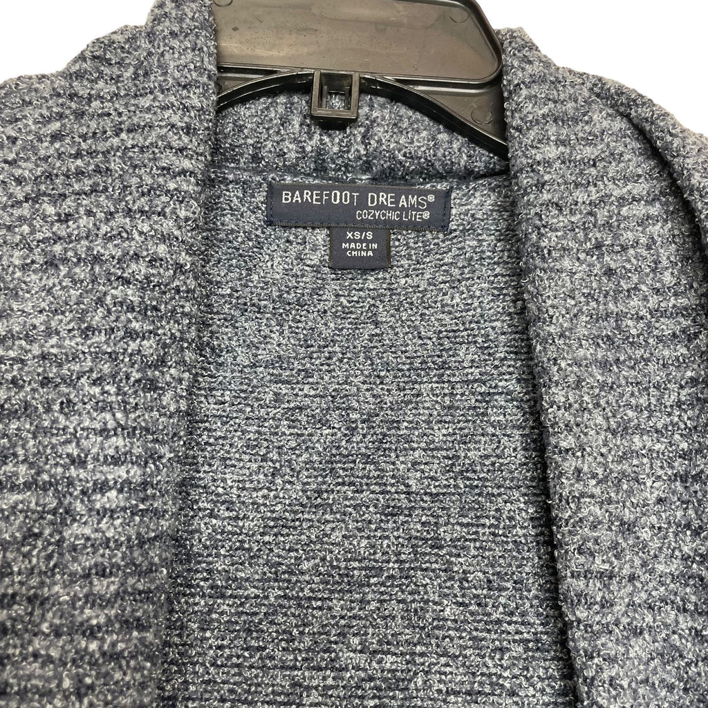 Barefoot Dreams Cardigan Blue-Grey SZ XS