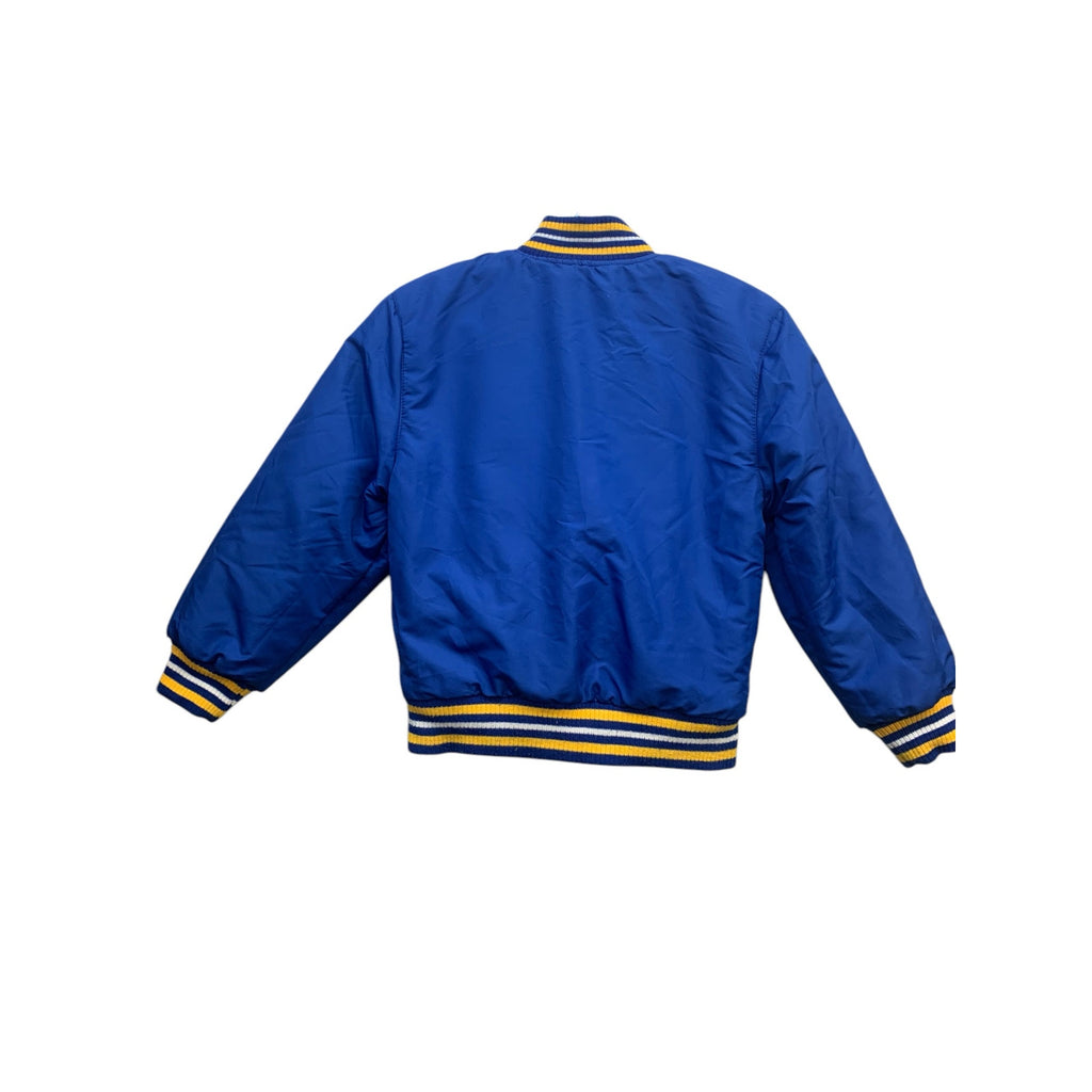 Golden State Warriors JH Design Reversible Wool Logo Jacket sz 5/6