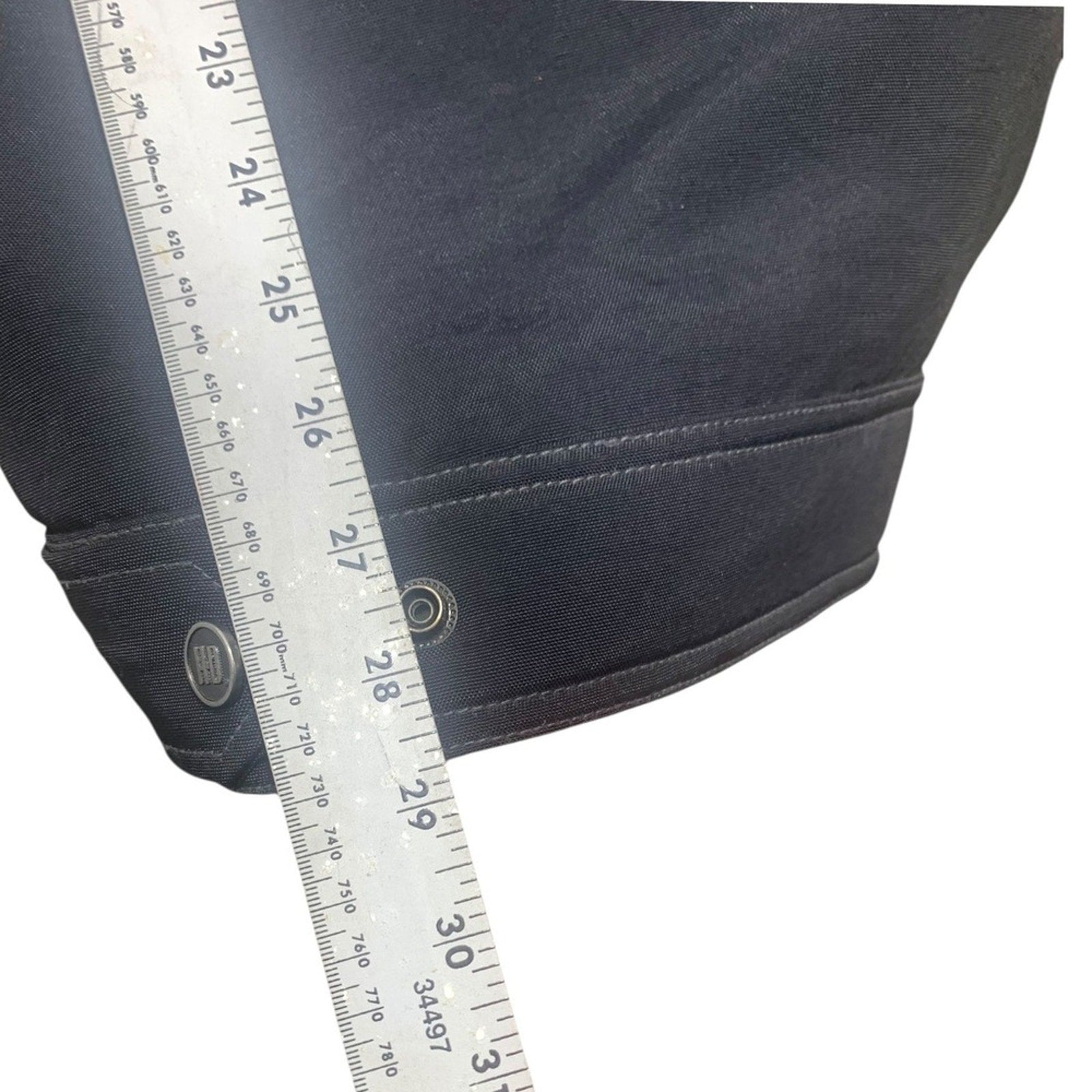 Harley Davidson Mens Tall L Black Hooded Motorcycle Jacket Full Zip Emblem