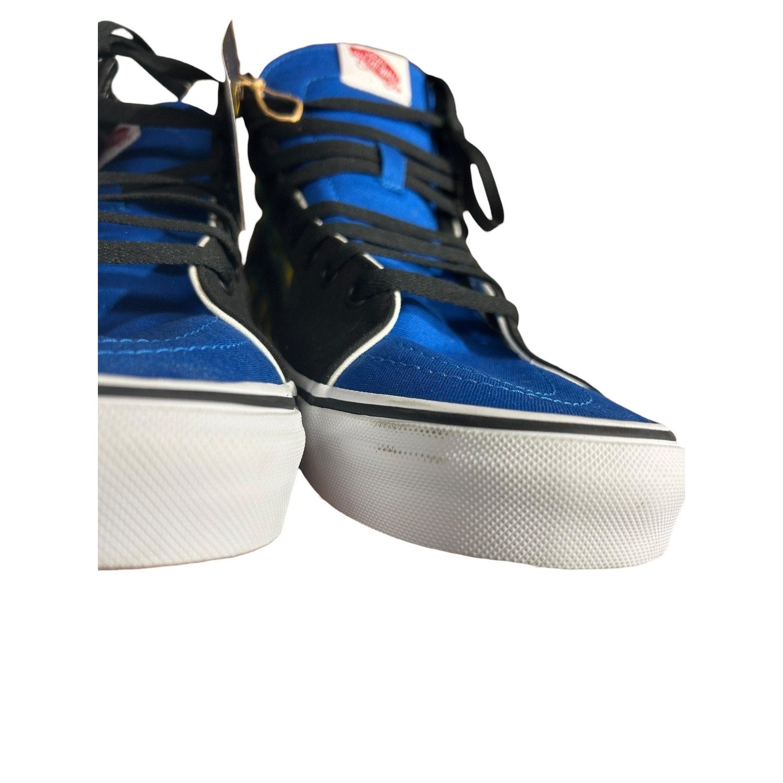 Vans x National Geographic Sk8-Hi Reissue Blue Black Fish Print Mens 12 Sneaker