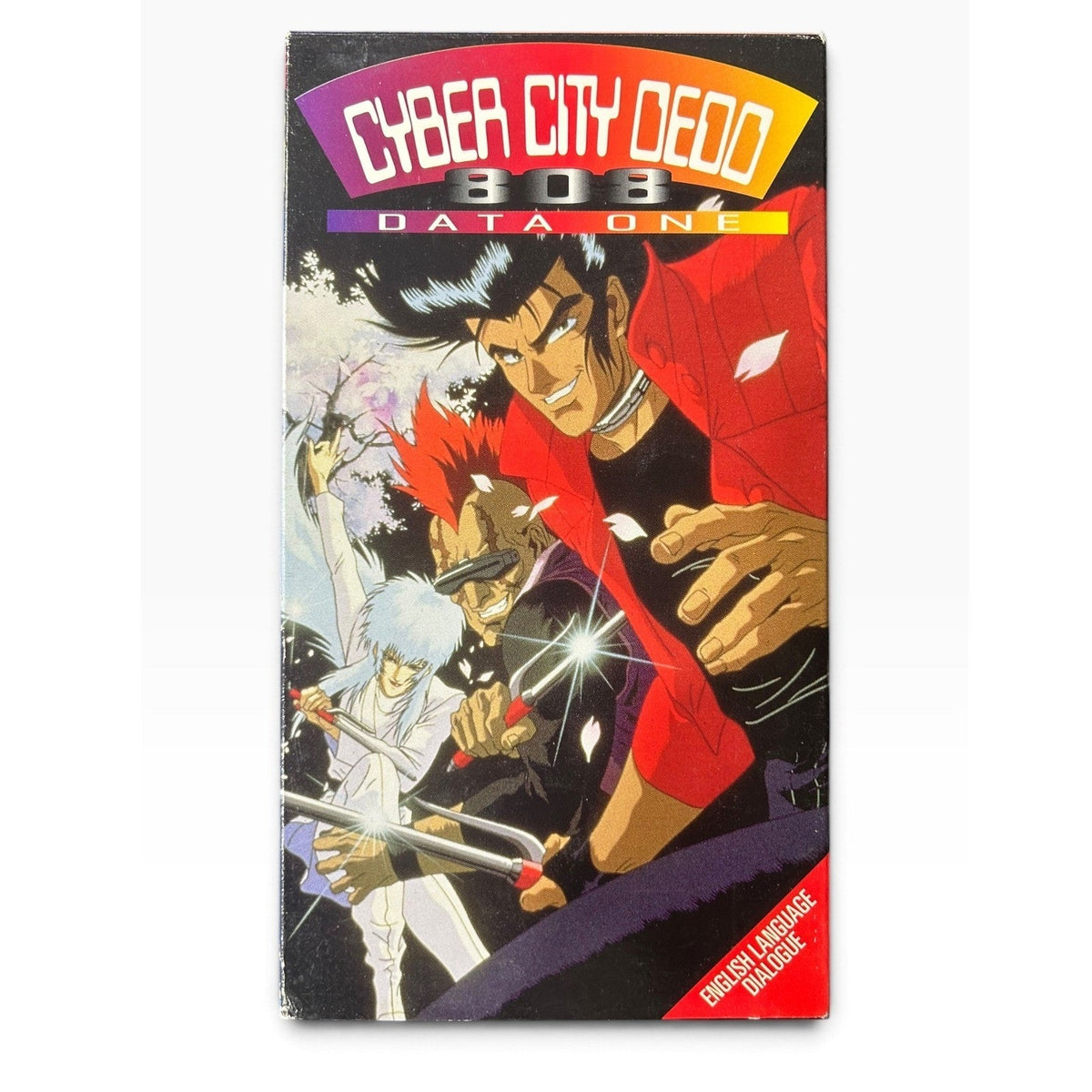 Cyber City Oedo 808 Data One & Three VHS Set US Manga Corps English Dubbed 1995