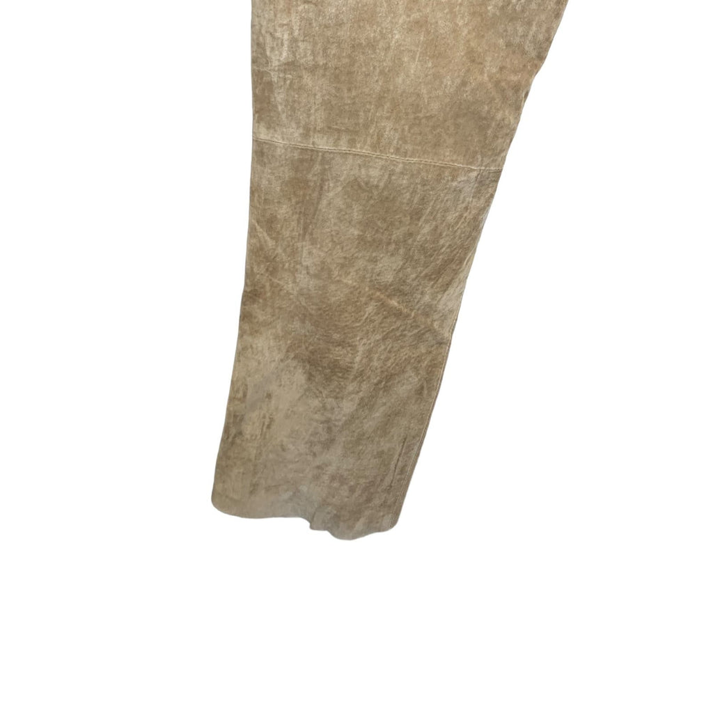 90's Jou Jou Skins 100%  Suede Leather Pants SZ 7/8
