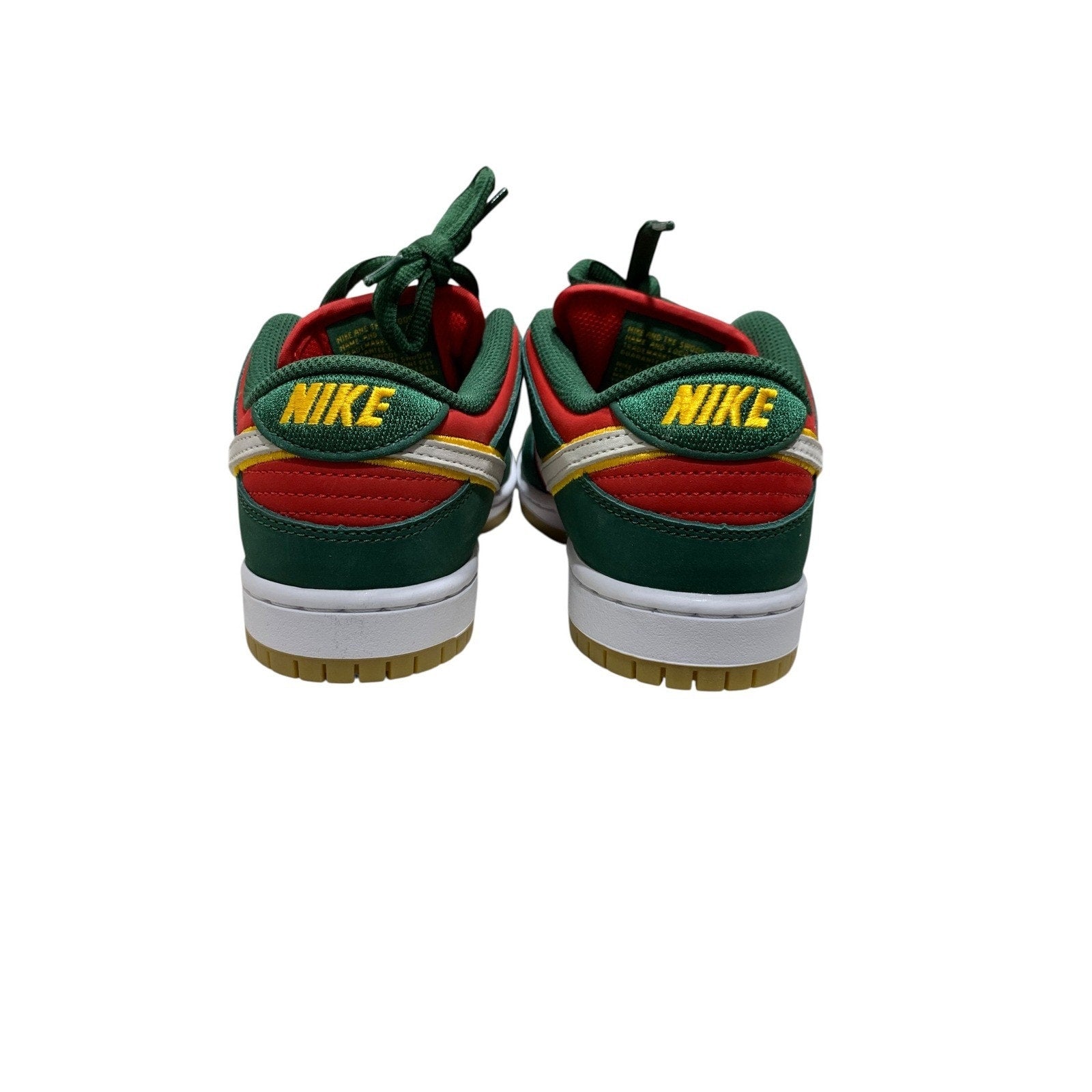 Nike SB Dunk Low Pro PRM Fir White University Gold FZ1287-300 Mens 4 Womens 5.5