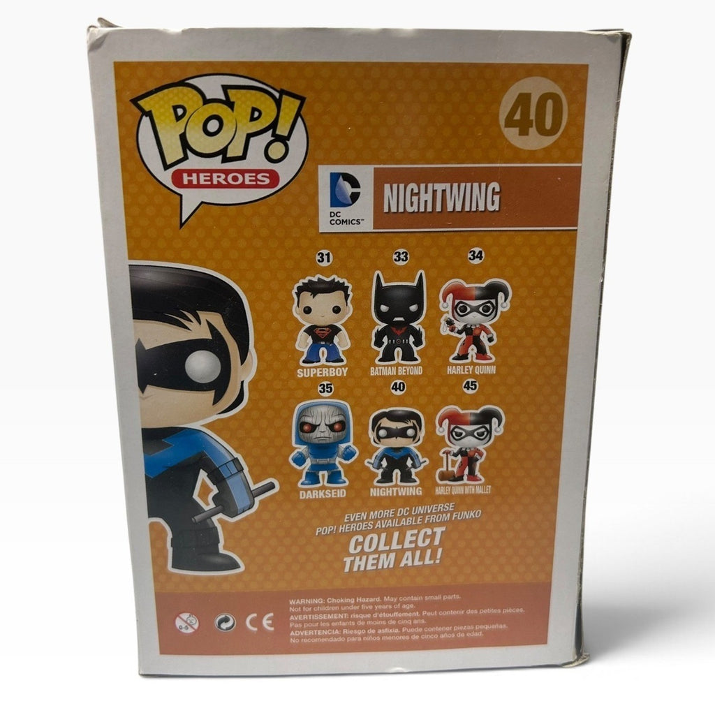 Funko Pop DC Super Heroes Batgirl 03 Nightwing 40 Red Wing Robin 274 Bundle