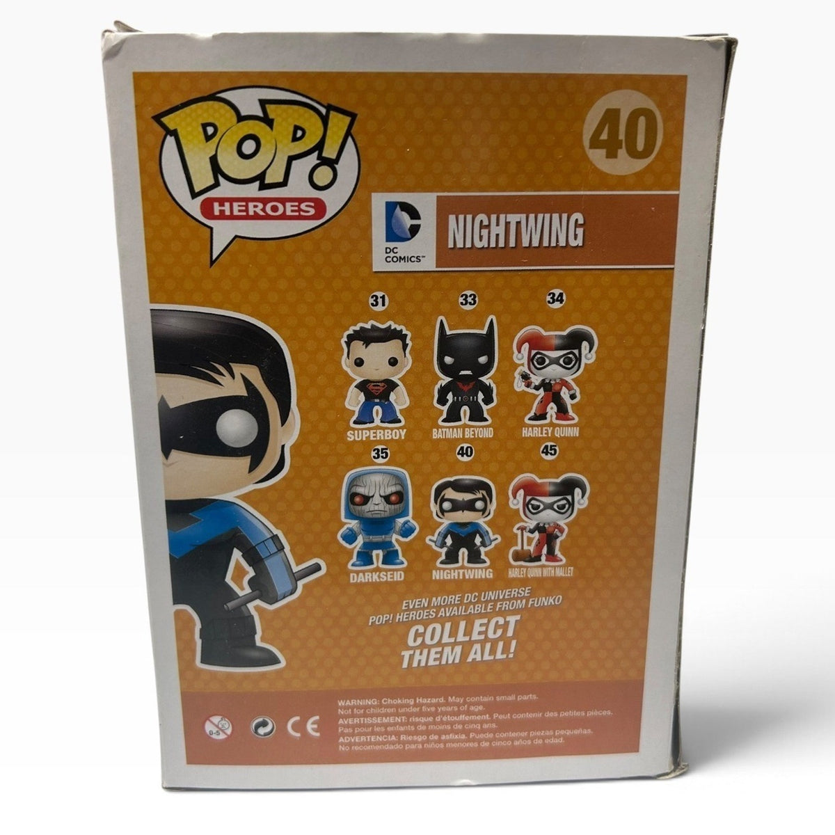 Funko Pop DC Super Heroes Batgirl 03 Nightwing 40 Red Wing Robin 274 Bundle