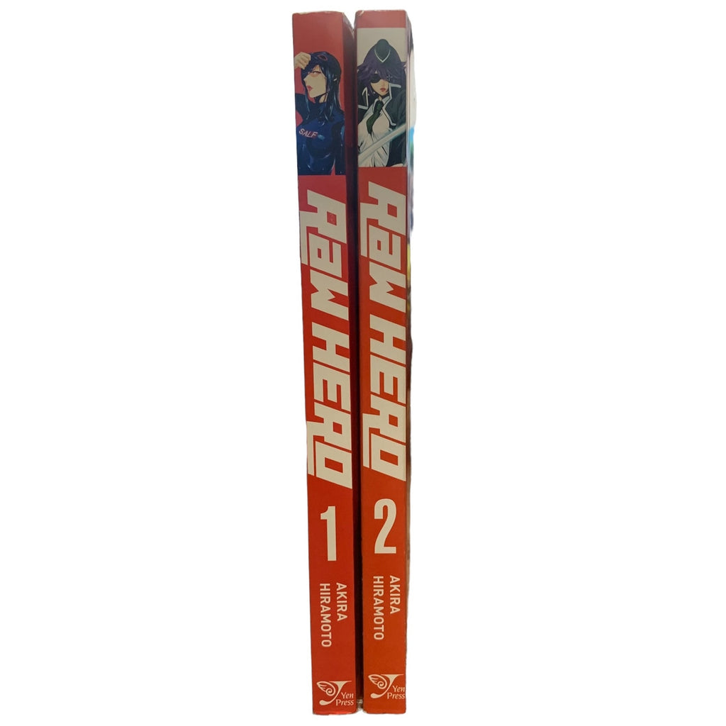 Raw Hero Vol. 1-2 Manga Akira Hiramoto English Yen Press