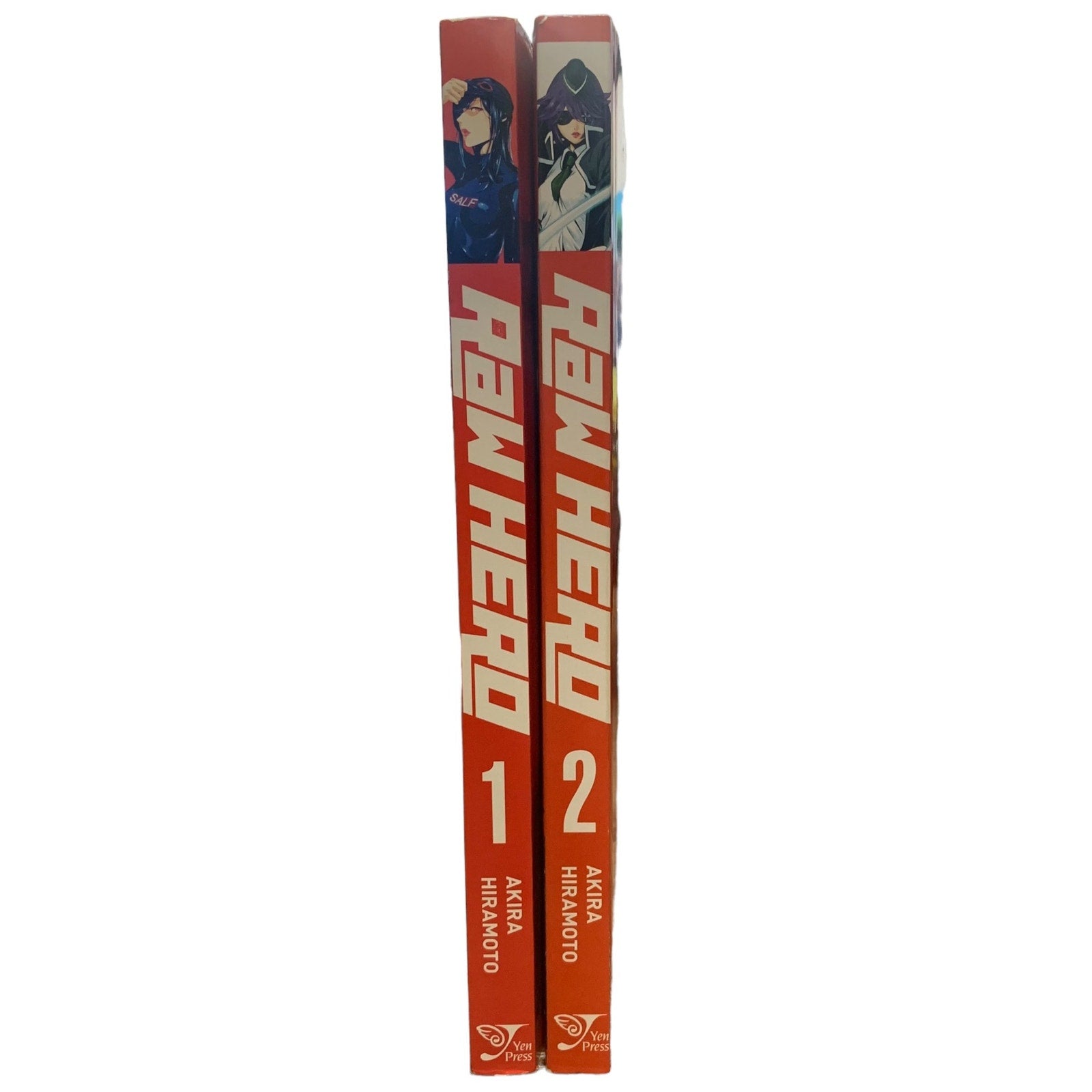 Raw Hero Vol. 1-2 Manga Akira Hiramoto English Yen Press