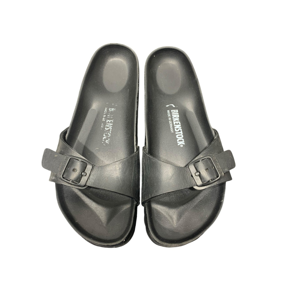 Birkenstock Madrid Essentials EVA Slide Sandal - Black Size 38 L7 M5 NARROW